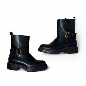 Zara Moto Ankle Boots